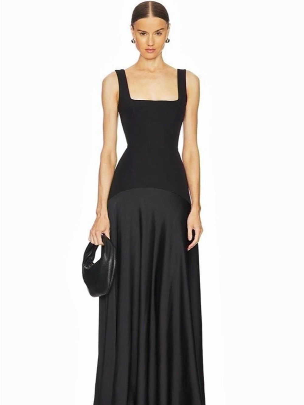 L’Academie Black Maxi Dress